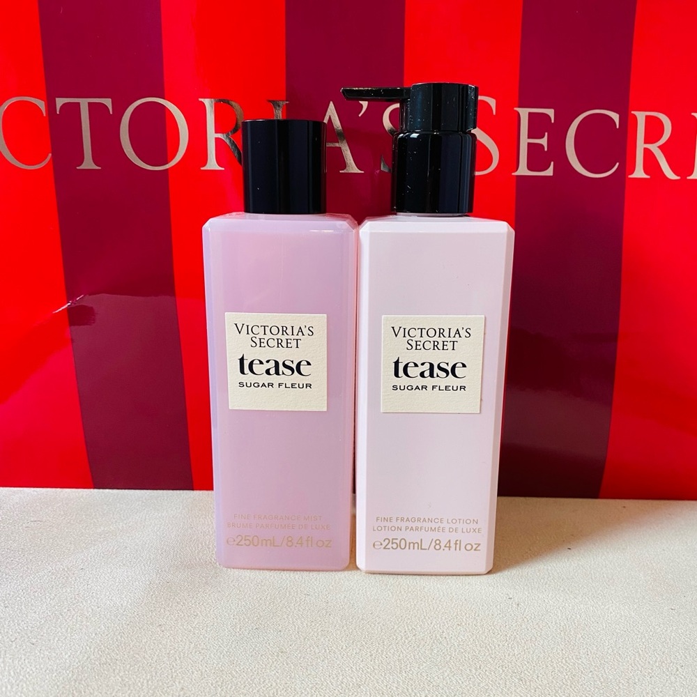 Victoria's Secret Tease Sugar Fleur Lotion & Mist Set